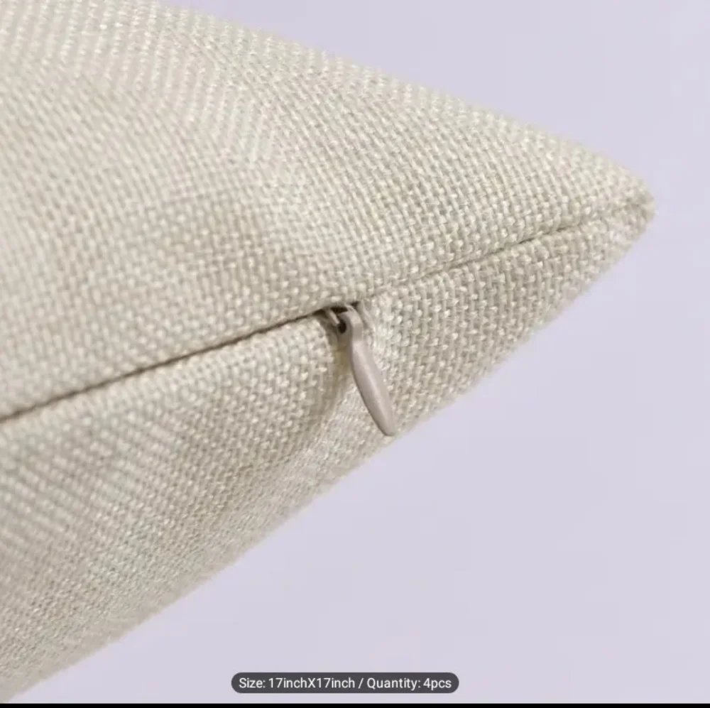 New Home Deco Linen Blend Set of 4 Cartoon Art Fun Retro Pillowcases - Picture 6 of 7